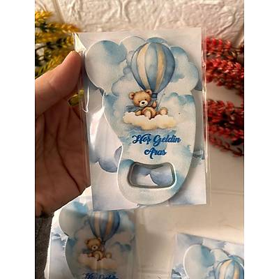 Ayak �zi A�acakl� Magnet Ay�c�k Temal�