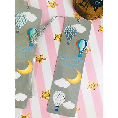 Uan Balon Temal Kitap Ayrac