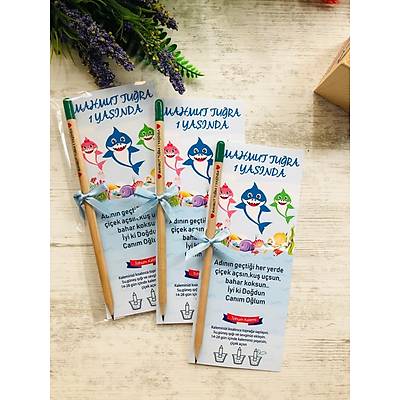 Baby Shark Temal Tohumlu Kalem