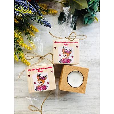 Ceylan-Geyik Temal� Ah�ap Mumluk