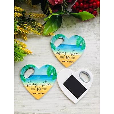 Manzara Temal� Kalp Magnet