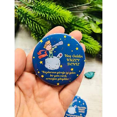 Erkek  ocuk Kk Prens Temal  Aacakl Magnet