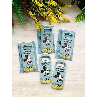 Mickey Mouse Uzun Aacak Magnet