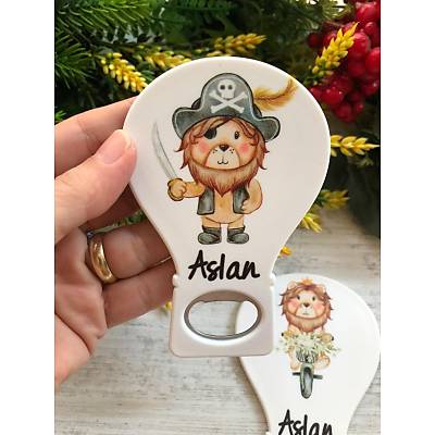 Balon Aacak Magnet Aslan Temal