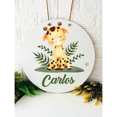 38 cm Ah�ap Kap� S�s�- Z�rafa Temal�