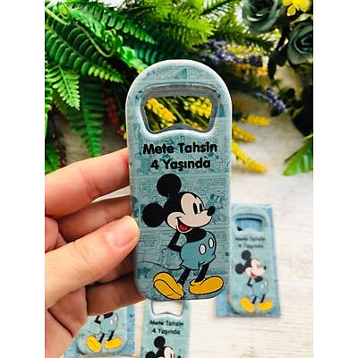 Mickey Mouse Uzun Aacak Magnet