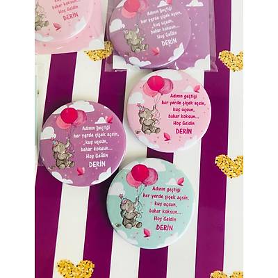 Kz ocuk Aacak Magnet Balon Tutan Fil Temal 