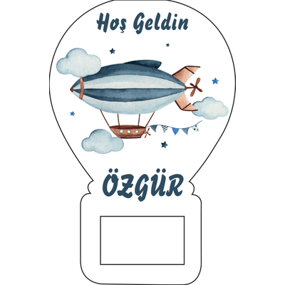 Balon A�acak Magnet Hava Balonu Temal�