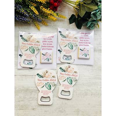 iekli  Balon Magnet  ikolata+Magnet Set
