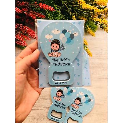 Balon Aacak Magnet  Pilot Bebek