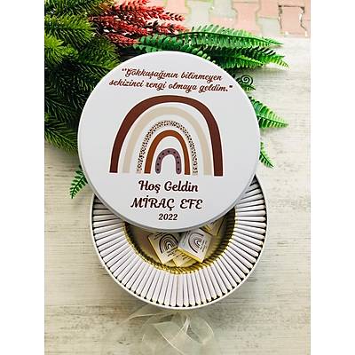 KAHVE BOHEM G�KKU�A�I TEMALI ��KOLATA  KUTUSU