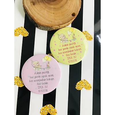 Kz ocuk Aacak Magnet Fil ve Balon Temal