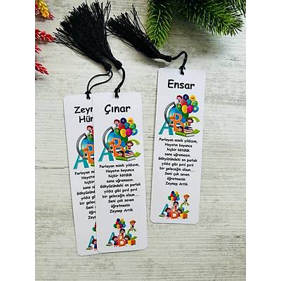 Okul-��renci-Okuyorum Temal� Kitap Ayrac�