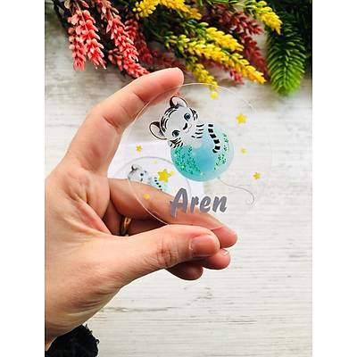 Leopar Temal� Pleksi Magnet