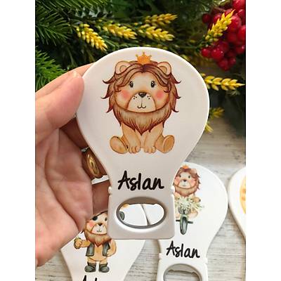 Balon Aacak Magnet Aslan Temal