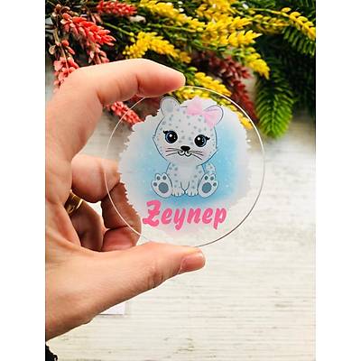 Yavru Leopar Temal� Pleksi Magnet