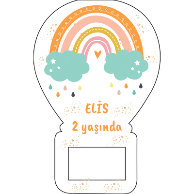 Balon A�acak Magnet Bohem Temal�