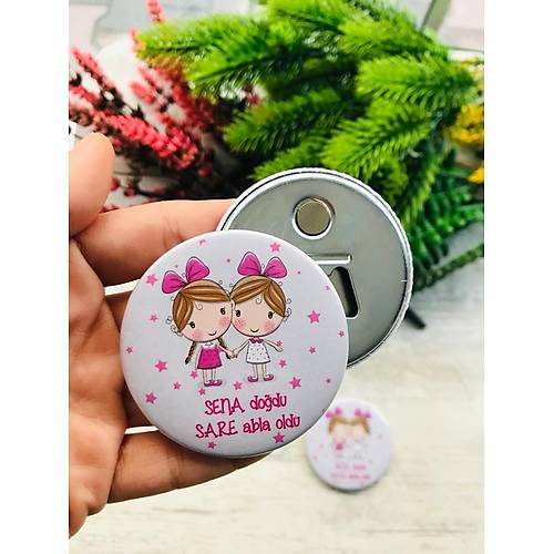 Abla K�zkarde� Temal� A�acakl� Magnet