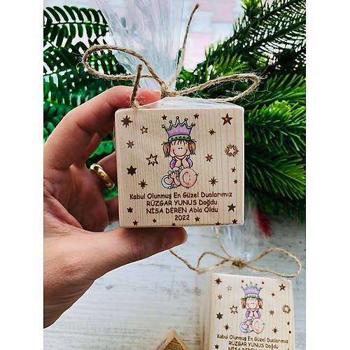 Abla Karde� Temal� Ah�ap Mumluk