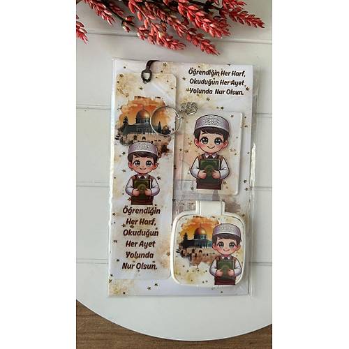 Kuran Okuyorum Hediyelik 3 l� Set