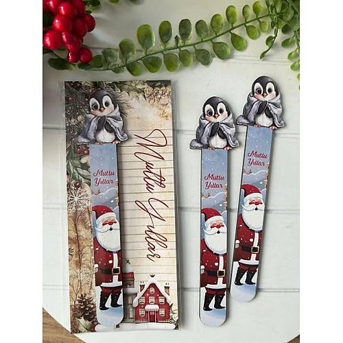 Ah�ap Kitap Ayra�lar� -Noel Yeni Y�l Temal�