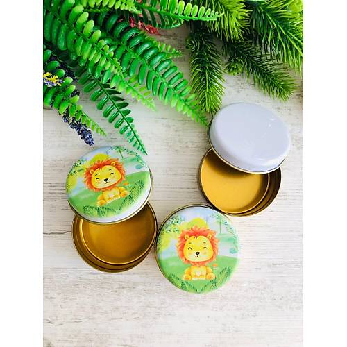 Aslan Temal�  Mini Metal Kutu