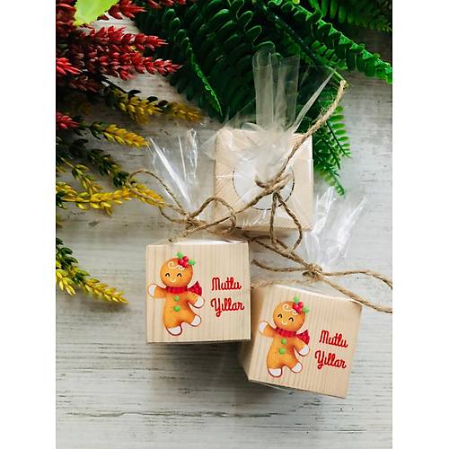 Yeni Y�l Temal� Kurabiye Adam Mumluk