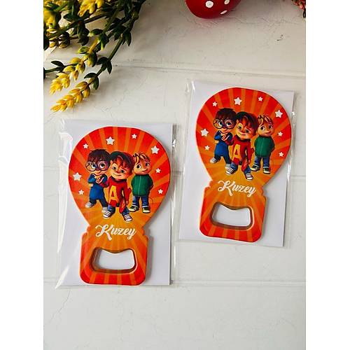 Alvin, Simon and Theodore  Temal� Balon Magnet