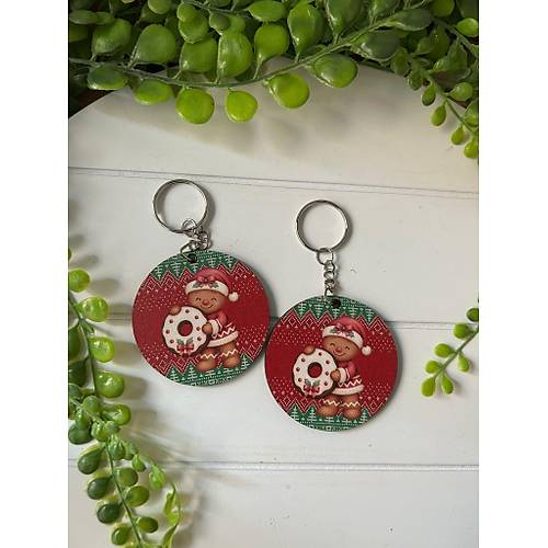 Ah�ap Anahtarl�k  Yeni Y�l Temal�