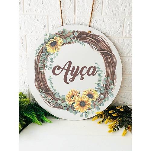 38 cm Ah�ap Kap� S�s�- Ay�i�e�i