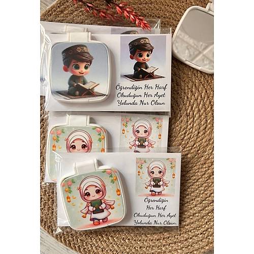 Kuran Kursu  Temal� Kare Pleksi Ayna