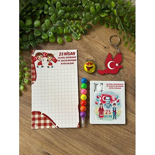 23 N�SAN AH�AP ANAHTARLIK +�KOLATA+KALEM+PUZZLE