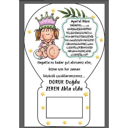 Abla Karde� -Dua  Temal� Balon Magnet