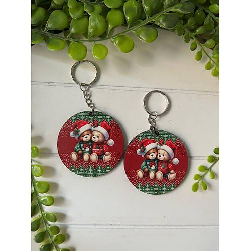 Ah�ap Anahtarl�k  Yeni Y�l Temal�