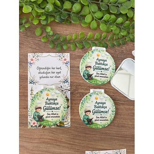 Kuran Kursu Hediyelik Erkek �ocuk Ayna