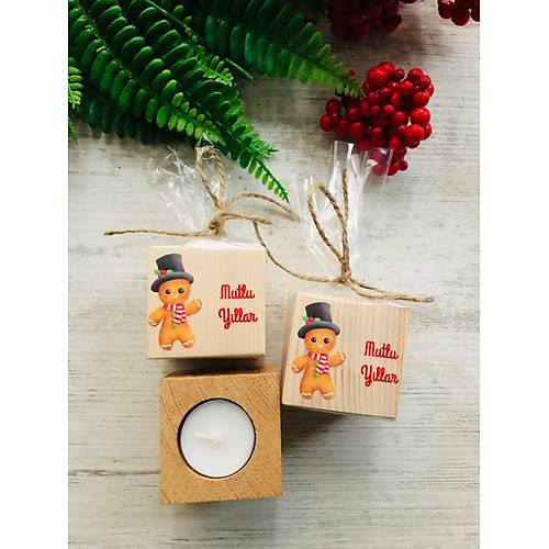 Yeni Y�l Temal� Kurabiye Adam Mumluk