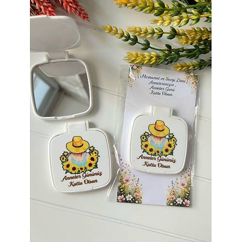 Anneler G�n� -Kad�n Temal� Kare Pleksi Ayna