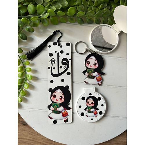 Kur'an Kursu Hediyelik 3 l� Set /Elif
