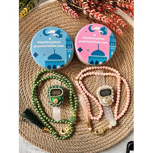 Kuran-Haf�zl�k-Okul Hediyeli�i Kutulu Tesbih ve Zikirmatik