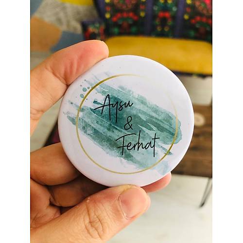 Ye�il Suluboya  Metal A�acakl� Magnet