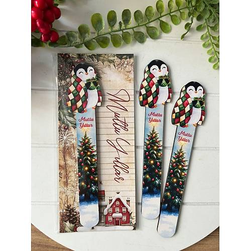 Ah�ap Kitap Ayra�lar� -Noel Yeni Y�l Temal�