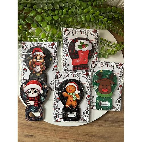 NOEL -YEN� YIL-YILBA�I BALON MAGNET KABARTMA F�G�R