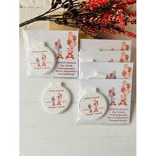 ABLA KARDE� YUVARLAK PLEKS�  AYNA