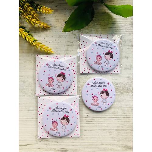 Abla Karde� Temal� Buton A�acak Magnet