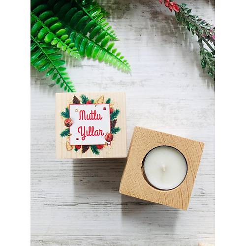 Yeni Y�l Ah�ap Mumluk