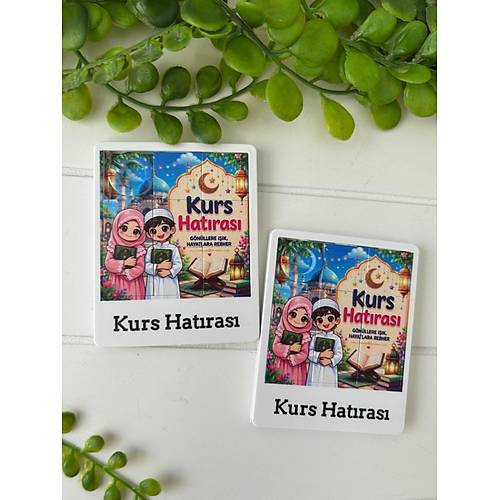�ocuklar ��in E�itici Kuran Kursu Temal� Puzzle -  8 Par�a �slami Yapboz
