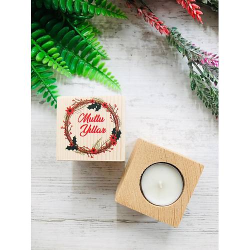 Yeni Y�l Ah�ap Mumluk