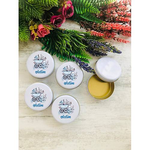 Bebek Arabas� Temal�  Mini Metal Kutu