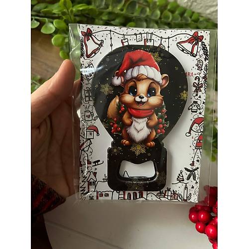 NOEL -YEN� YIL-YILBA�I BALON MAGNET KABARTMA F�G�R