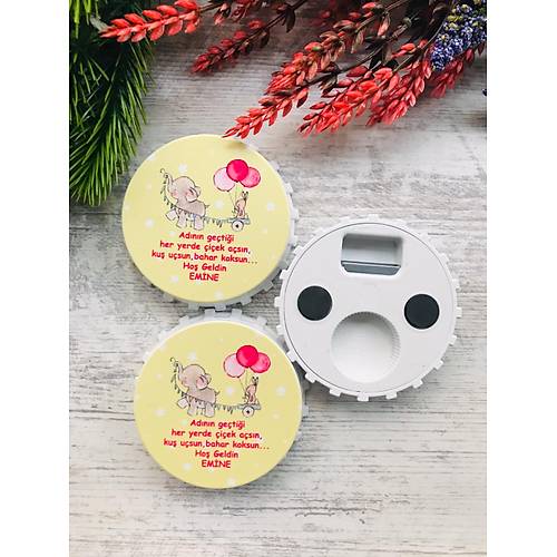 KAPAK A�ACAK MAGNET BALON VE F�L TEMALI